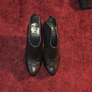 YES platform ankle boots